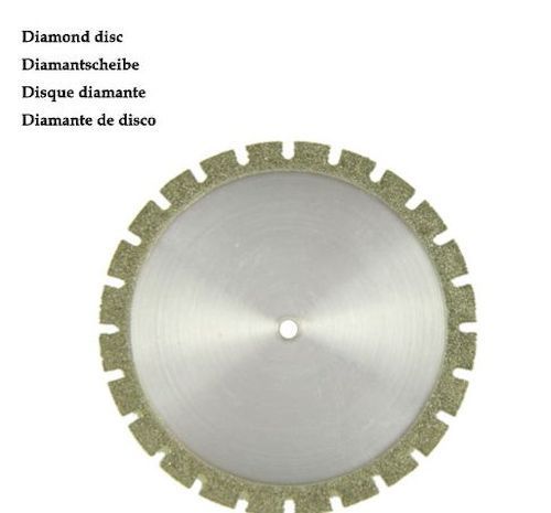 10pcs Set 2.35mm Shaft 22mm Diameter Straight Toothing Vented Cutting Disc  Mini Cutting Discs Cut-off Wheel Blades Set 